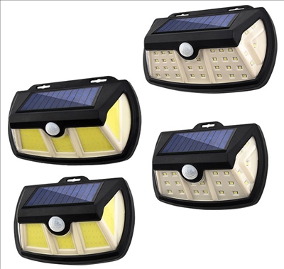 Solar LED wall lamp